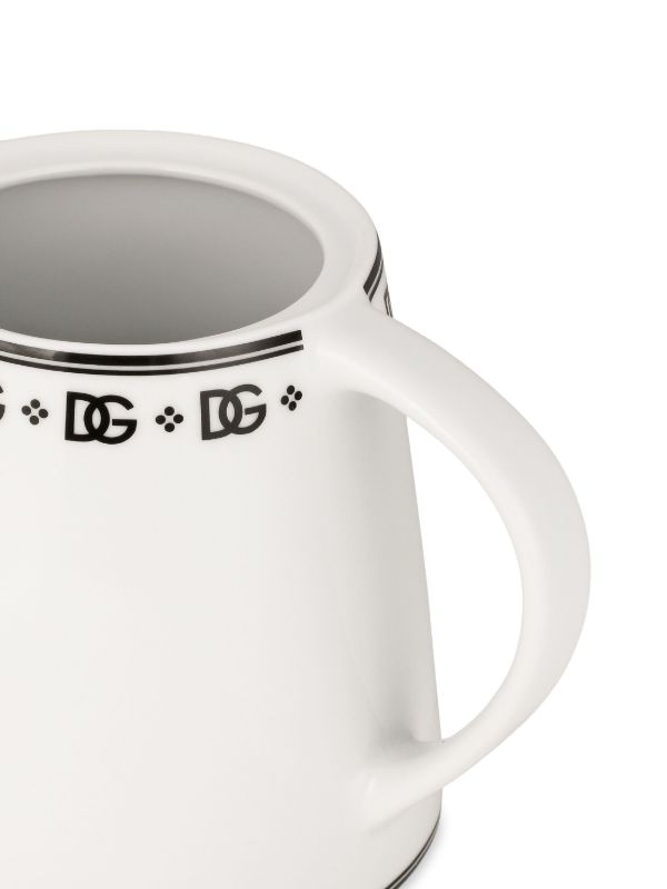 Browns Dolce & Gabbana White DG Teapot | Browns Cups & Tea Sets