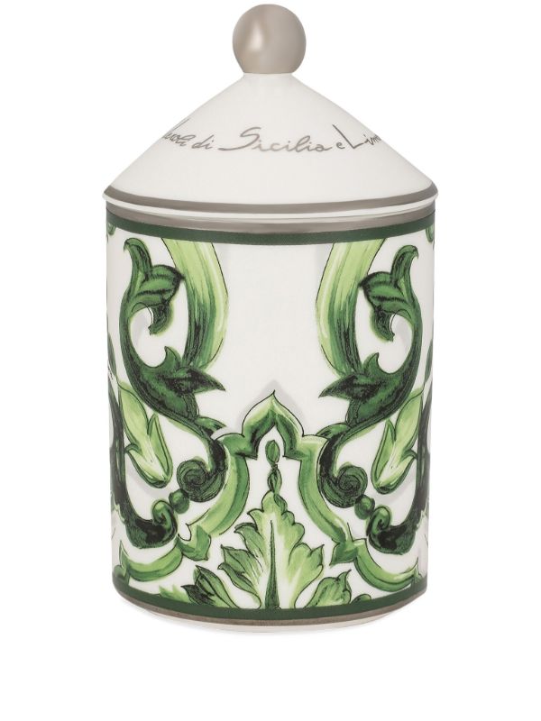 browns Dolce & Gabbana White Porcelain Scented Candle | Browns Candles