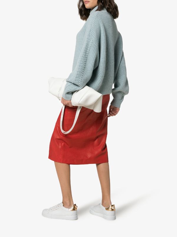 Browns Dolce & Gabbana White Portofino Leather Sneakers | Browns Sneakers