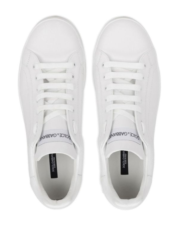 Browns Dolce & Gabbana White Portofino Sneakers | Browns Low-Tops