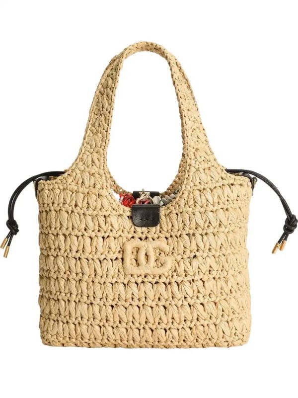 browns Dolce & Gabbana woven-raffia tote bag | Browns Tote Bags