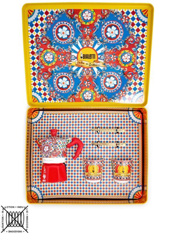 browns Dolce & Gabbana x Bialetti small Moka gift box | Browns Kitchen Accessories