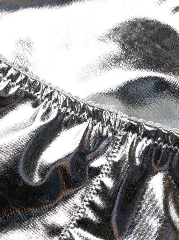 Browns Dolce & Gabbana X Kim Kardashian Silver-Tone Metallic Boxers | Browns Panties