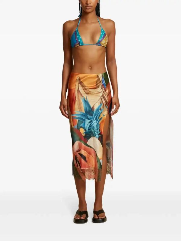 Browns Donde Esteban Salpicon Midi Skirt | Browns Full Skirts