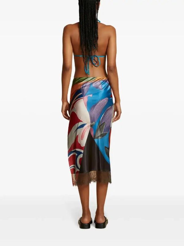 Browns Donde Esteban Salpicon Midi Skirt | Browns Full Skirts