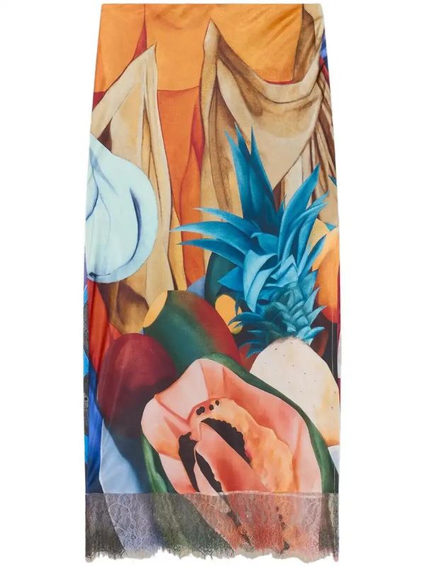 browns Donde Esteban Salpicon midi skirt | Browns Full Skirts