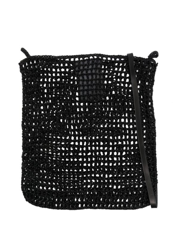 browns DRAGON DIFFUSION Black Interwoven Shoulder Bag | Browns Shoulder Bags