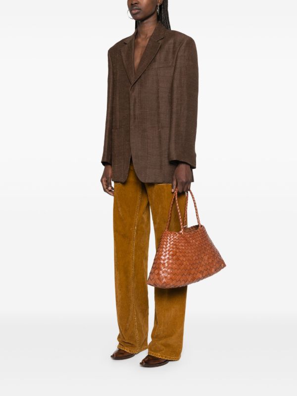 Browns DRAGON DIFFUSION Brown Santa Croce Tote Bag | Browns Tote Bags
