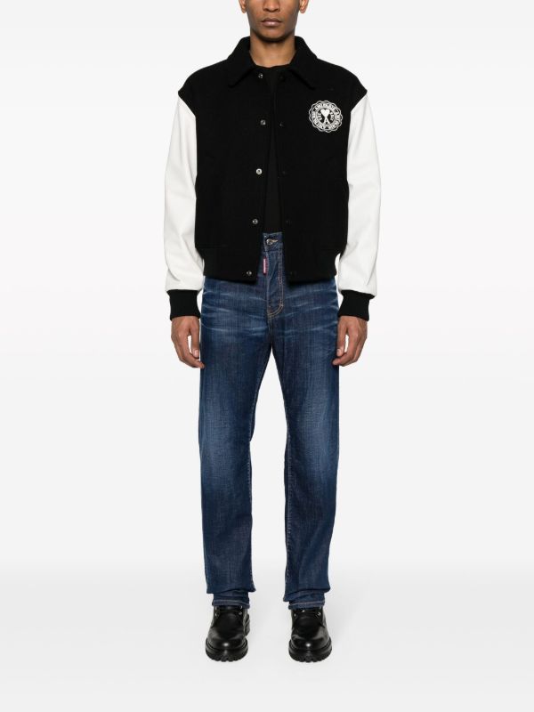 Browns DSQUARED2 Blue 642 Straight-leg Jeans | Browns Regular & Straight-Leg Jeans