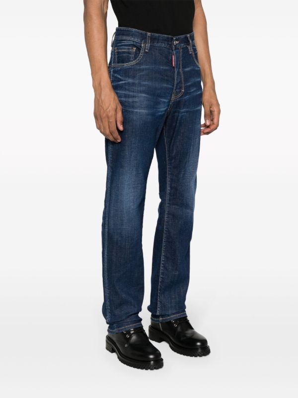 Browns DSQUARED2 Blue 642 Straight-leg Jeans | Browns Regular & Straight-Leg Jeans
