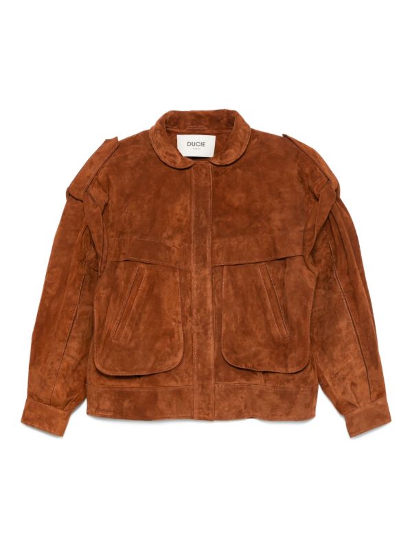 browns ducie Frida suede jacket | Browns Leather Jackets
