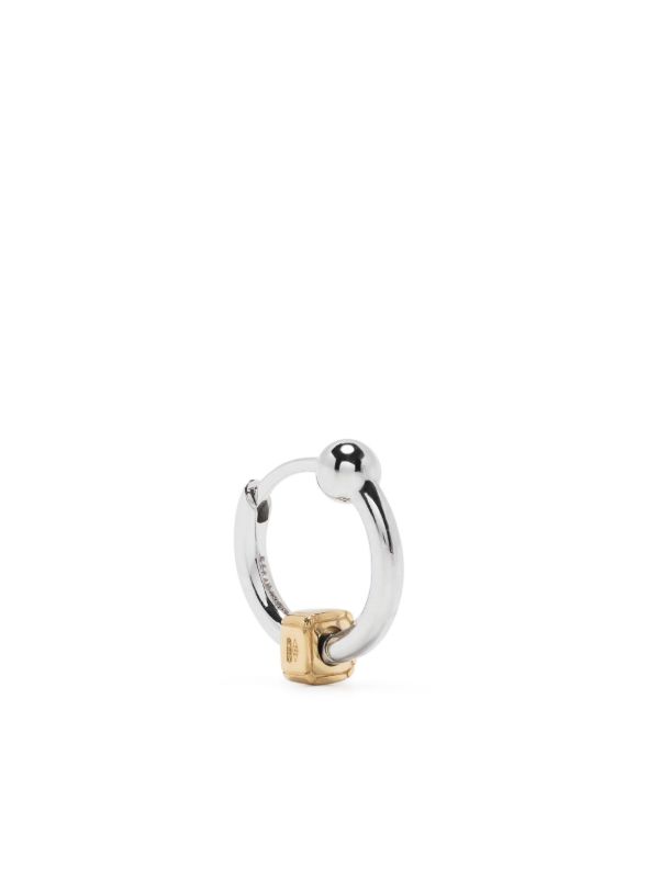 browns EÉRA 18K White Gold mini hoop earring | Browns Earrings