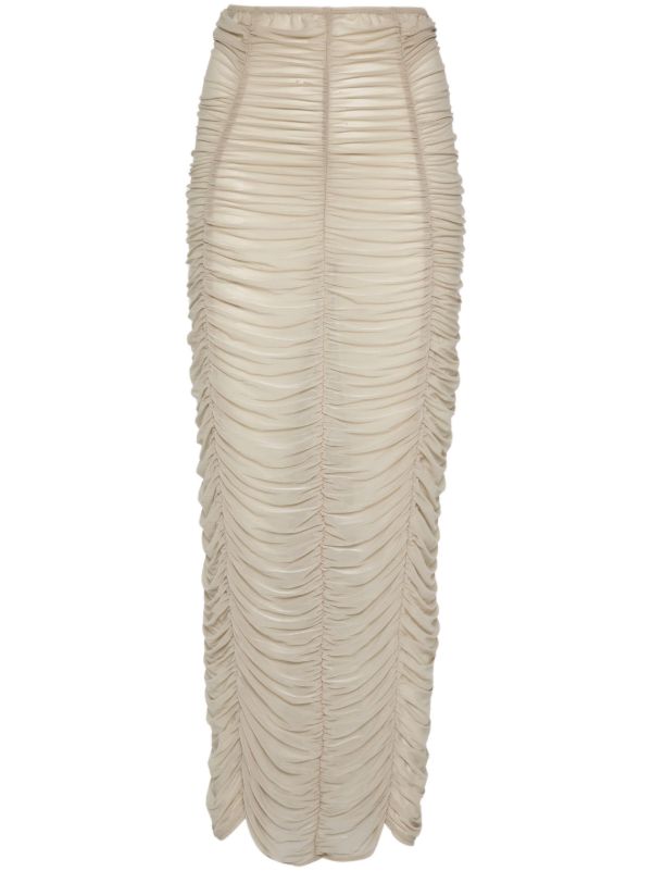 browns Elena Velez Parlour Maxi Skirt | Browns Fitted Skirts