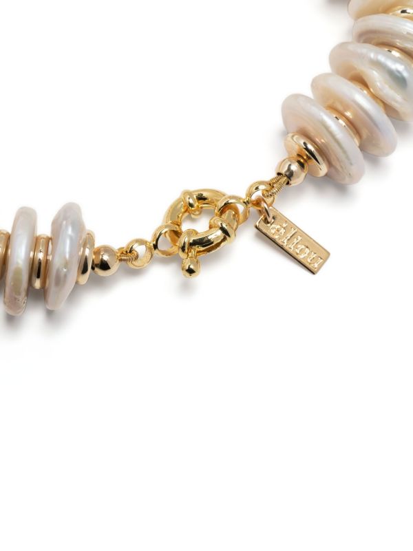 Browns éliou Gold-Plated Elke Pearl Bracelet | Browns Bracelets