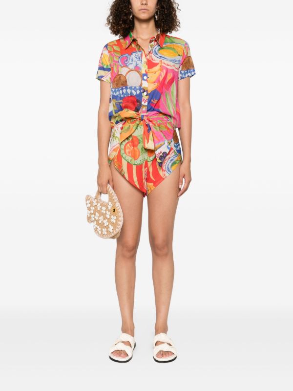 Browns FARM Rio Summer Picnic Shorts | Browns Short & Mini Shorts