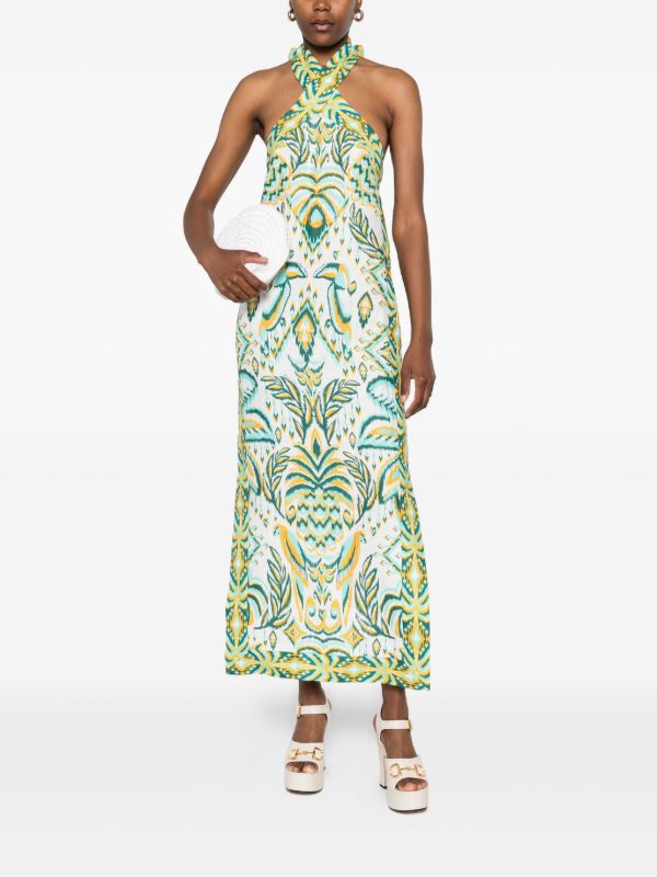 Browns FARM Rio Tropical Tapestry Maxi Dress | Browns Day Dresses