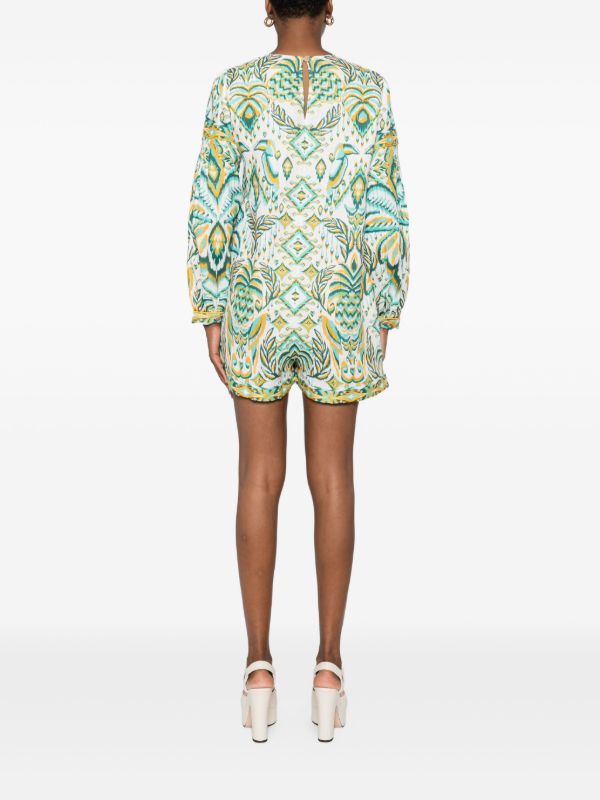 Browns FARM Rio Tropical Tapestry Playsuit | Browns Playsuits