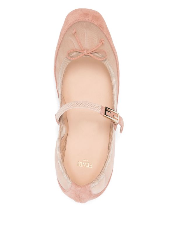 Browns FENDI Baguette Ballet Flats | Browns Ballerina Shoes
