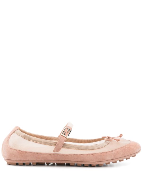 browns FENDI Baguette ballet flats | Browns Ballerina Shoes