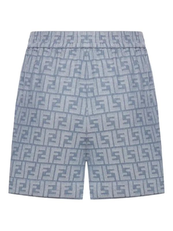 browns FENDI FF-monogram shorts | Browns Knee-Length Shorts