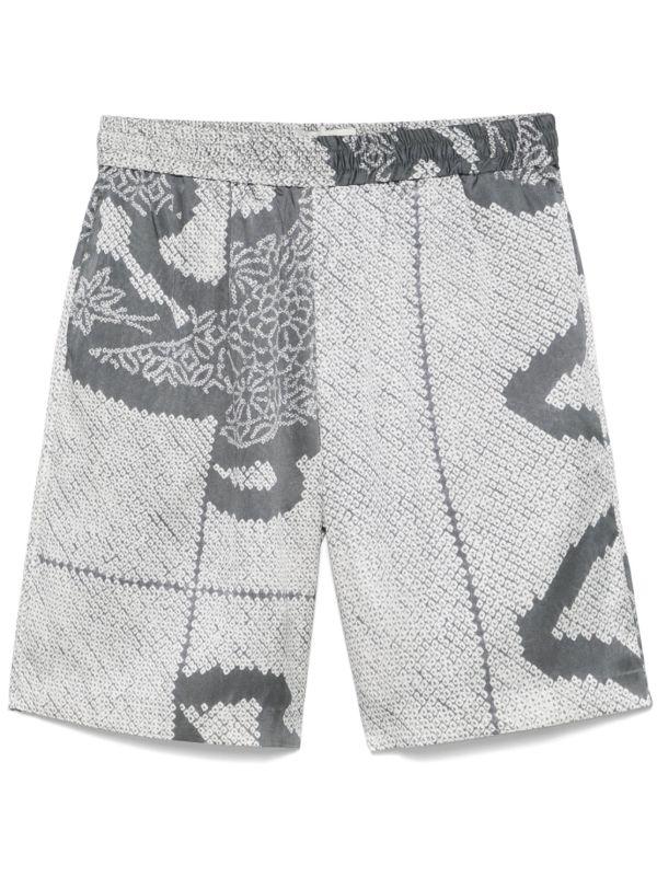 browns Feng Chen Wang Graphic-Print Shorts | Browns Deck Shorts