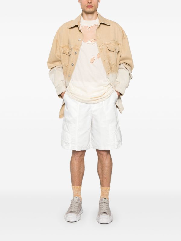 Browns Feng Chen Wang Knee-length Cargo Shorts | Browns Cargo Shorts