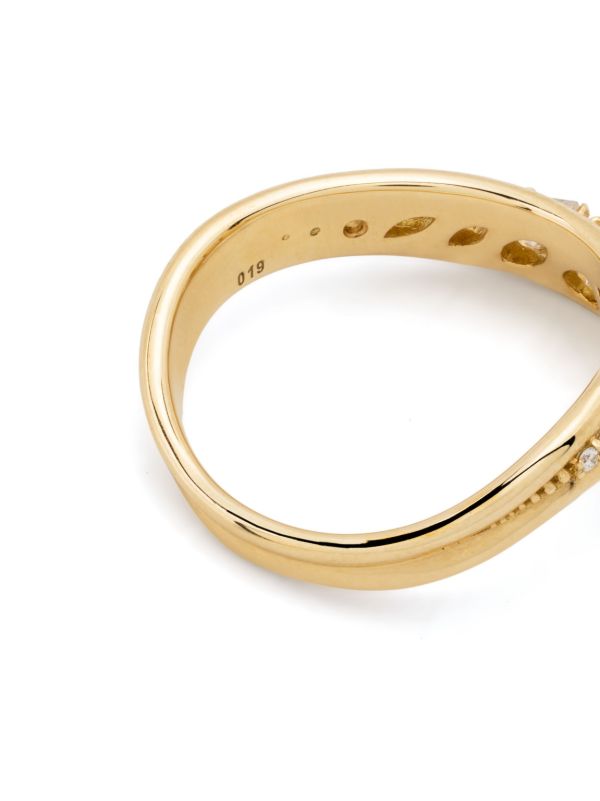 Browns Fernando Jorge 18K Stream Wave Diamond Ring | Browns Fine Rings