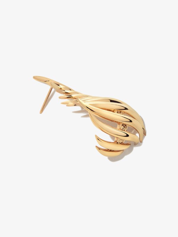 Browns Fernando Jorge 18K Yellow Gold Flame Small Drop Earrings | Browns Fine Earrings