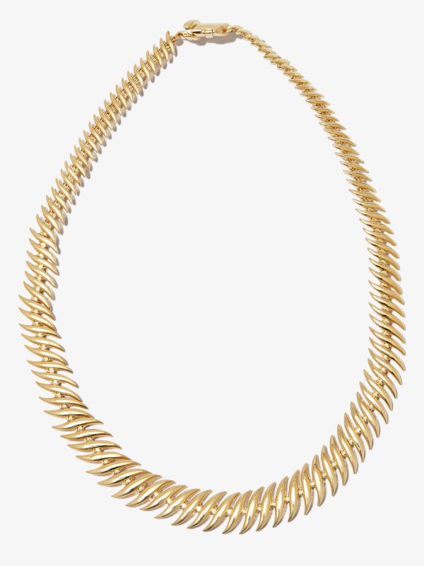 browns Fernando Jorge 18K Yellow Gold Flame Small Necklace | Browns Fine Necklaces