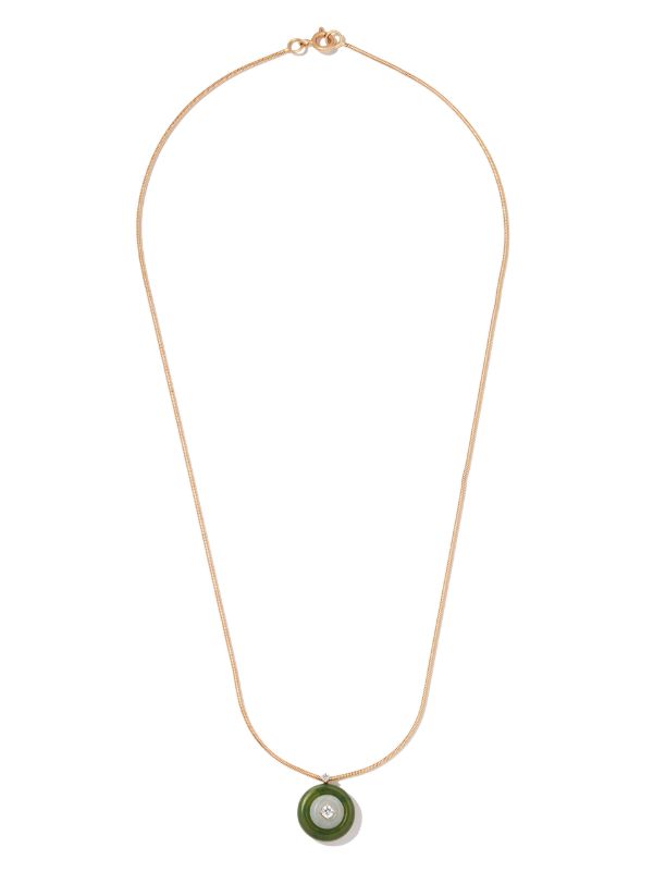 Browns Fernando Jorge 18K Yellow Gold Signal Pendant Necklace | Browns Fine Necklaces