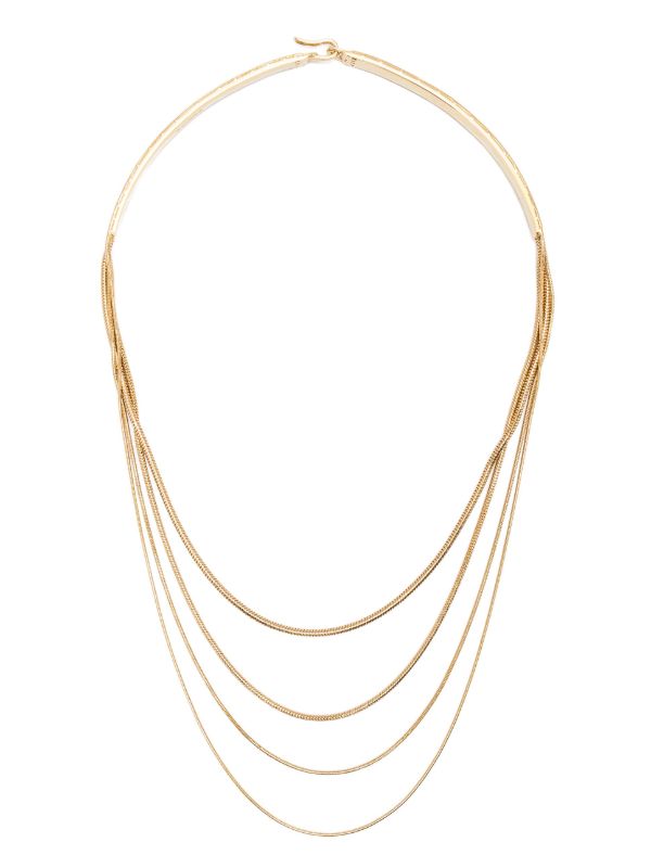 browns Fernando Jorge 18kt Yellow Gold Multi-Chain Necklace | Browns Fine Necklaces