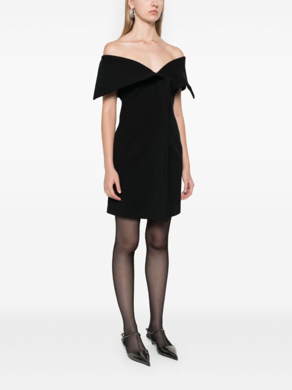 Browns Ferragamo Black Gabardine Sleeveless Jacket | Browns Cocktail & Party Dresses