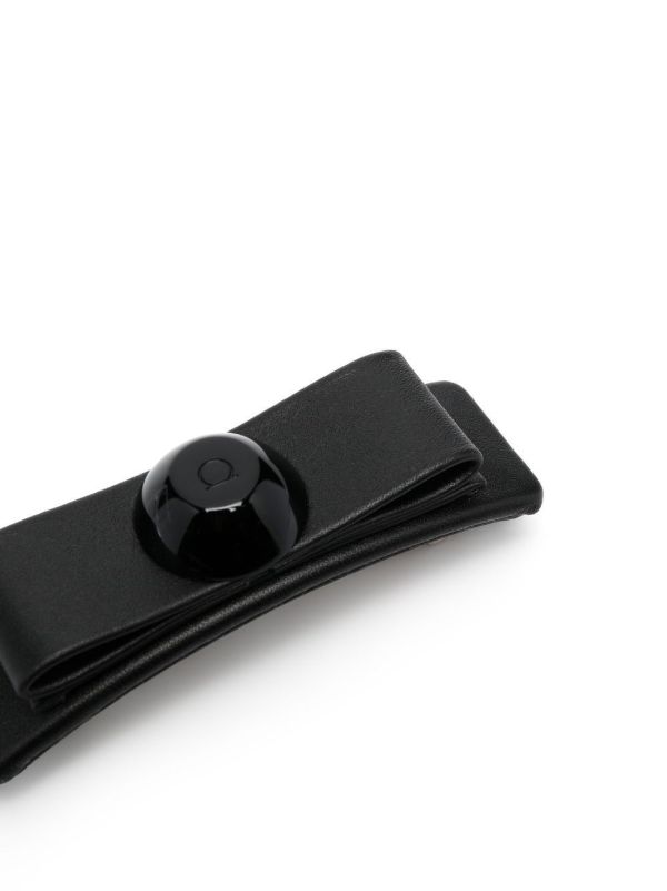 Browns Ferragamo Black Vara Bow Hairclip | Browns Hair Accessories