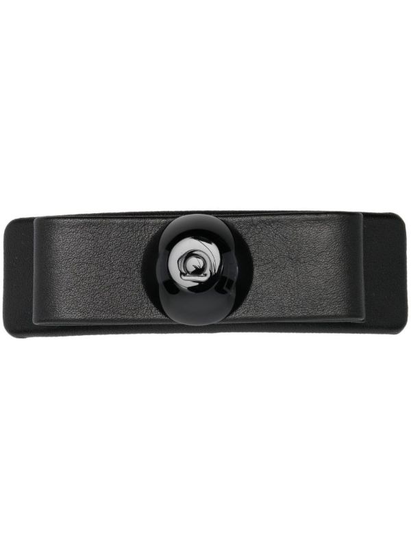 browns Ferragamo Black Vara bow hairclip | Browns Hair Accessories