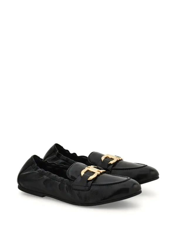 Browns Ferragamo Elasticated-Trim Loafers | Browns Loafers