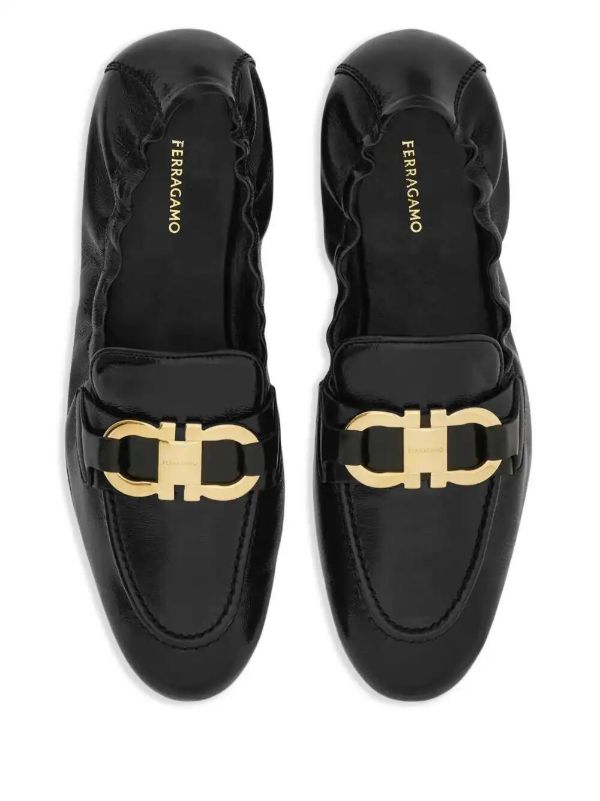 Browns Ferragamo Elasticated-Trim Loafers | Browns Loafers