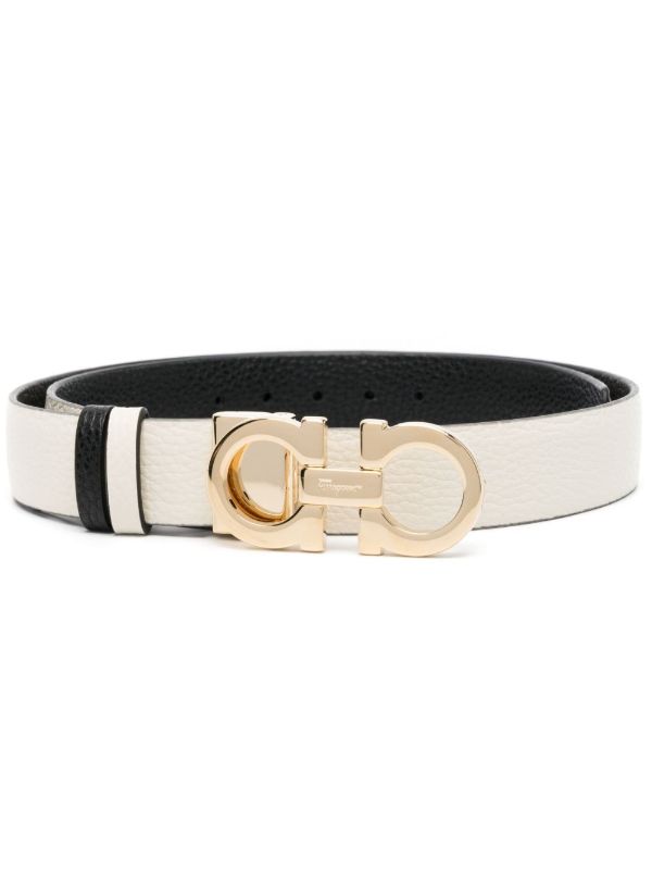 browns Ferragamo Gancini-buckle reversible leather belt | Browns Belts