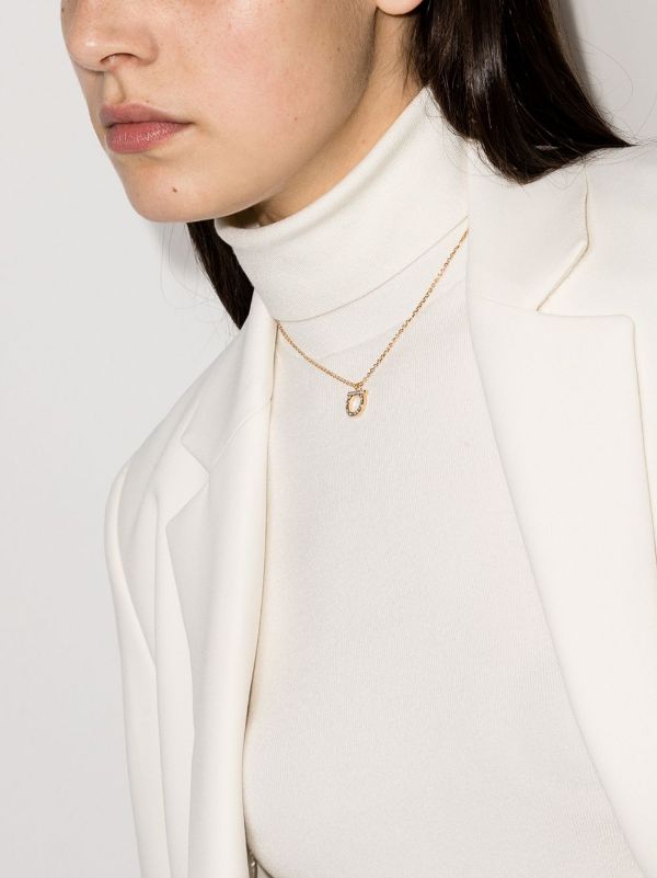 Browns Ferragamo Gancini Crystals Necklace | Browns Necklaces