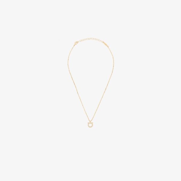 browns Ferragamo Gancini crystals necklace | Browns Necklaces