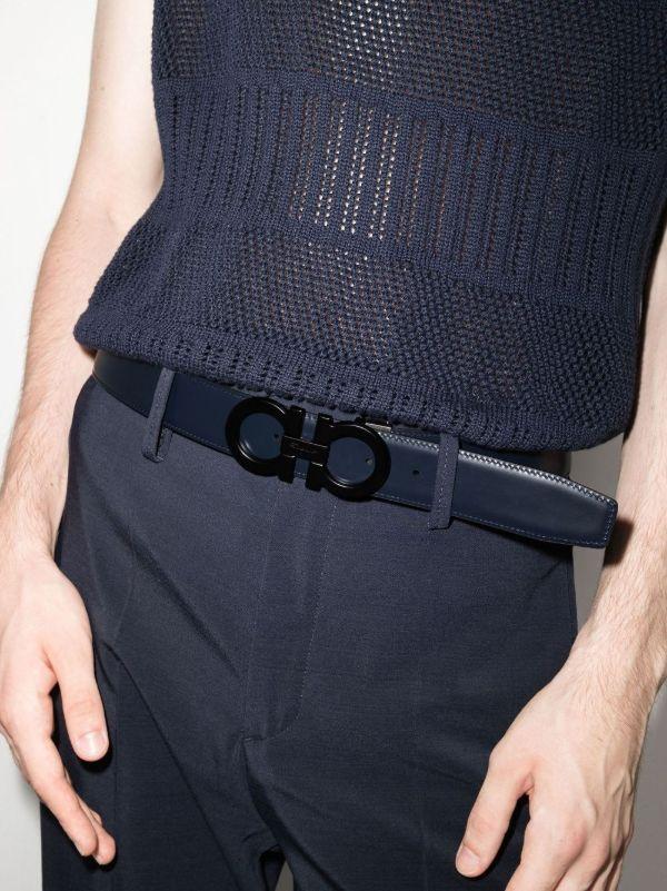 Browns Ferragamo Gancini Reversible Belt | Browns Belts