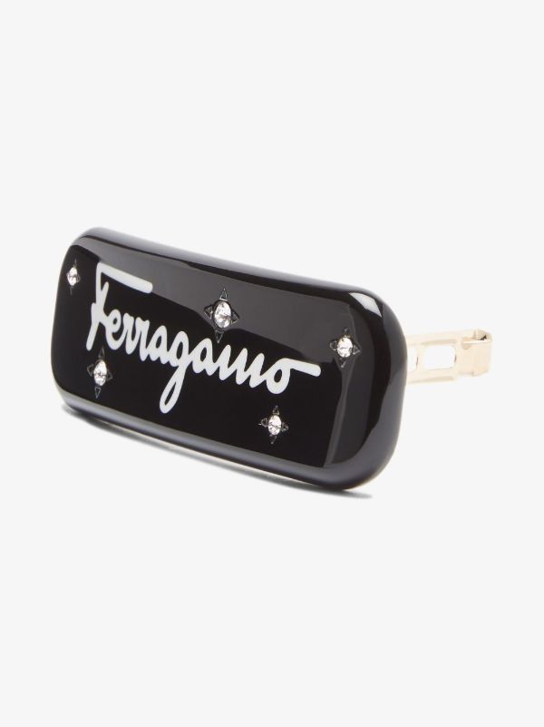 Browns Ferragamo Logo-print Hair Clip | Browns Hair Accessories