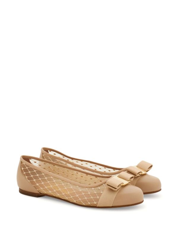 Browns Ferragamo Varina Ballet Flats | Browns Ballerina Shoes