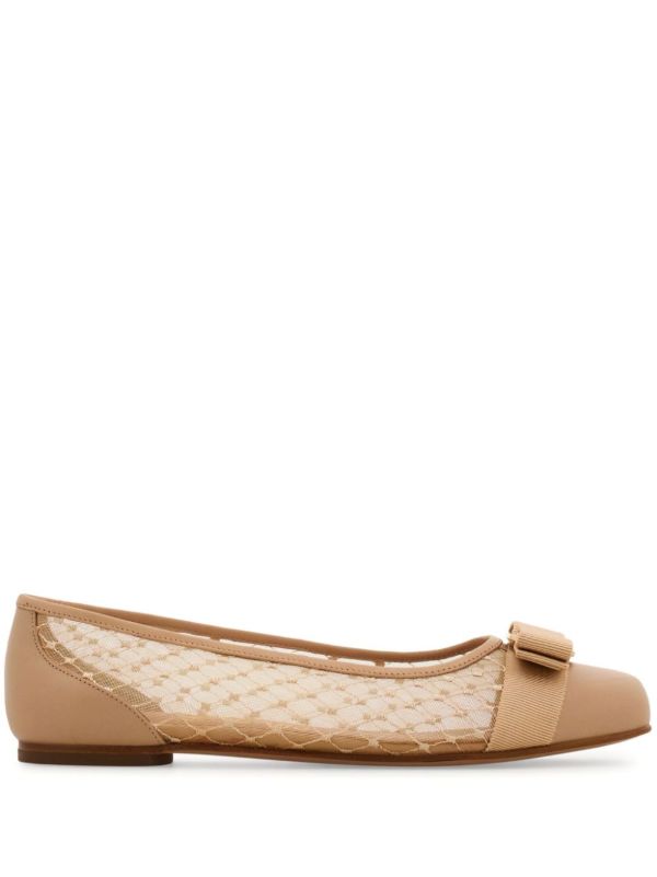 browns Ferragamo Varina Ballet Flats | Browns Ballerina Shoes