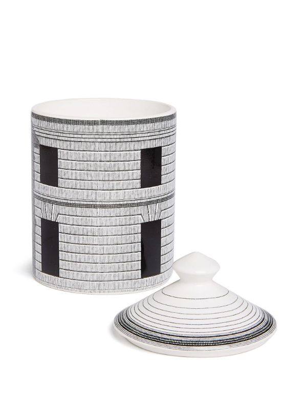 Browns Fornasetti Black Architettura Immaginazione Scented Candle | Browns Candles