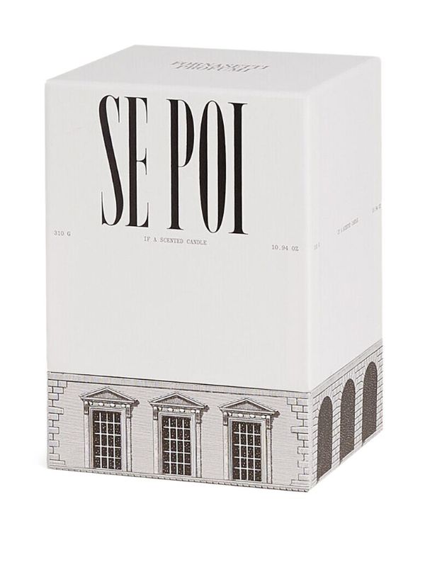 Browns Fornasetti Black Architettura Immaginazione Scented Candle | Browns Candles