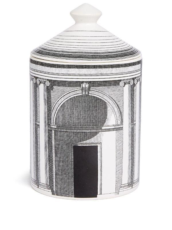 browns Fornasetti Black Architettura Immaginazione Scented Candle | Browns Candles