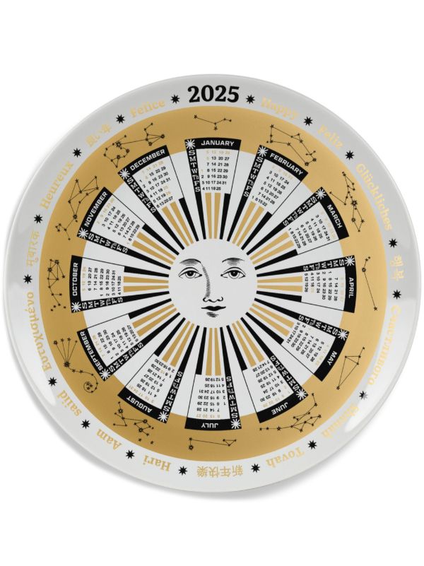 browns Fornasetti Calendar Plate | Browns Decorative Trays & Plates