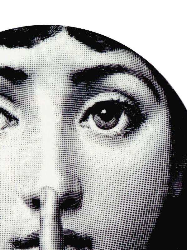 Browns Fornasetti Silenzio Plate | Browns Decorative Trays & Plates