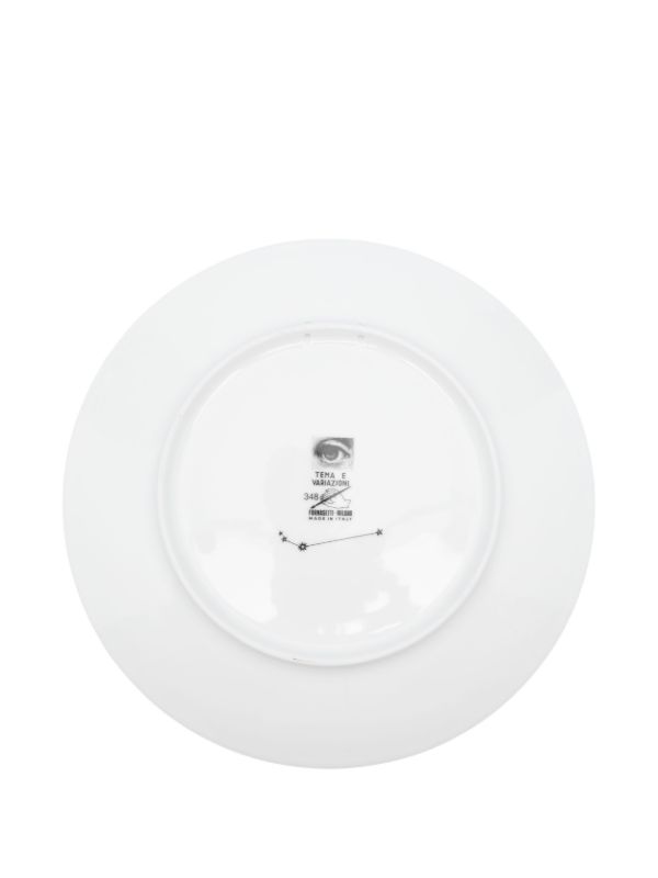 Browns Fornasetti Tema E Variazioni N.348 Wall Plate (25cm) | Browns Decorative Trays & Plates