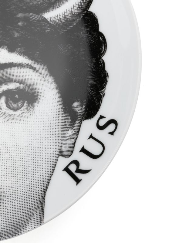 Browns Fornasetti Tema E Variazioni N.349 Wall Plate (25cm) | Browns Decorative Trays & Plates